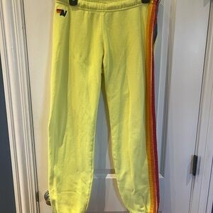 Aviator Nation 5 Stripe Sweats  Size M